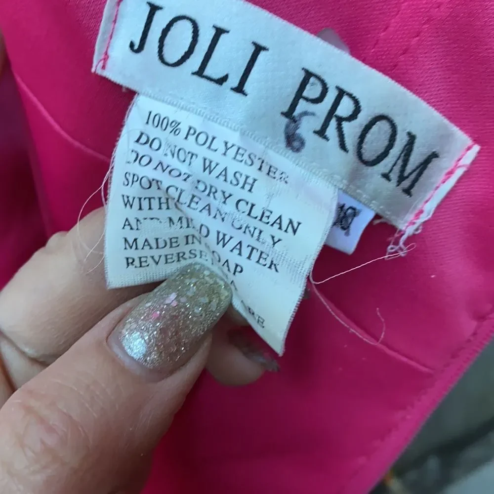 Pink sequins dress sz. 6